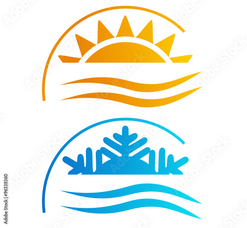 climatisation symbole