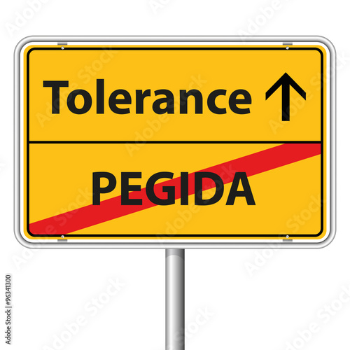 Illustration Vector Graphic Road Sign Tolerance