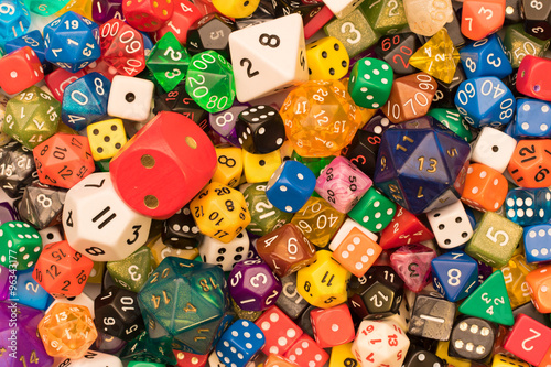 Pile of dice