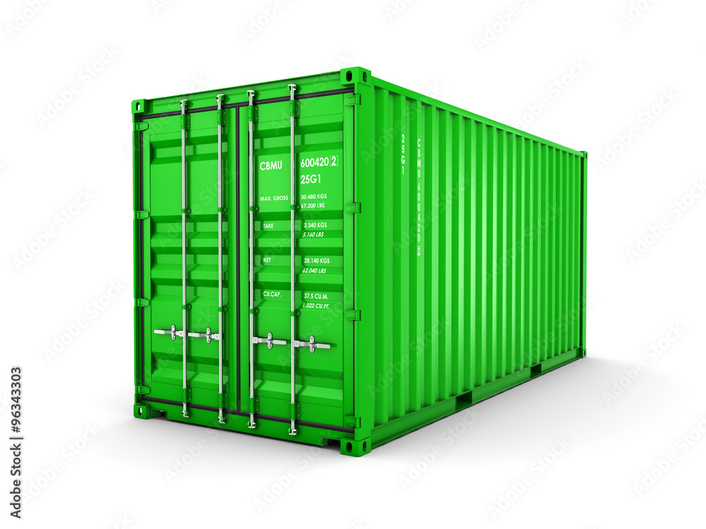 Isolated cargo container Isolated cargo container
