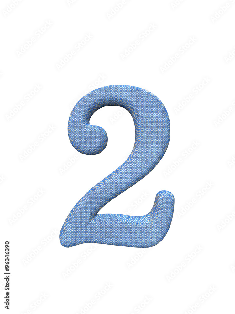 Fototapeta premium Alphabet letters 3D