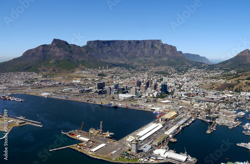 table mountain in cape town, south africa