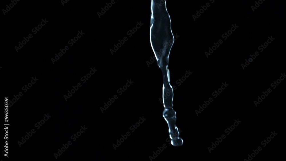 Blue water pour on black background shot with high speed camera, phantom flex. Blue water pour on black background shot with high speed camera, phantom flex.