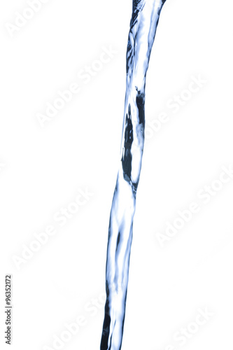 line of water splash