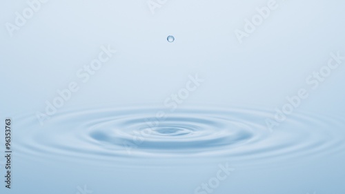 Water Drop making ripple shot with high speed camera, phantom flex 4K.