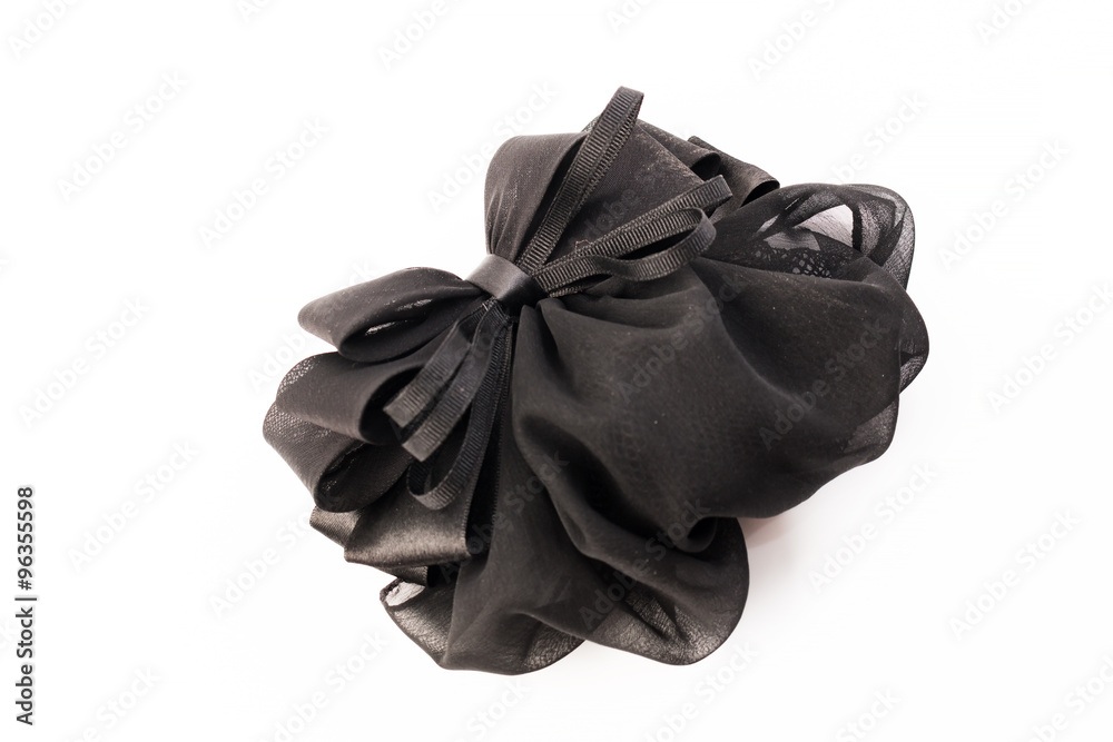 Bow tie color black isolate on white background Bow tie color black isolate on white background