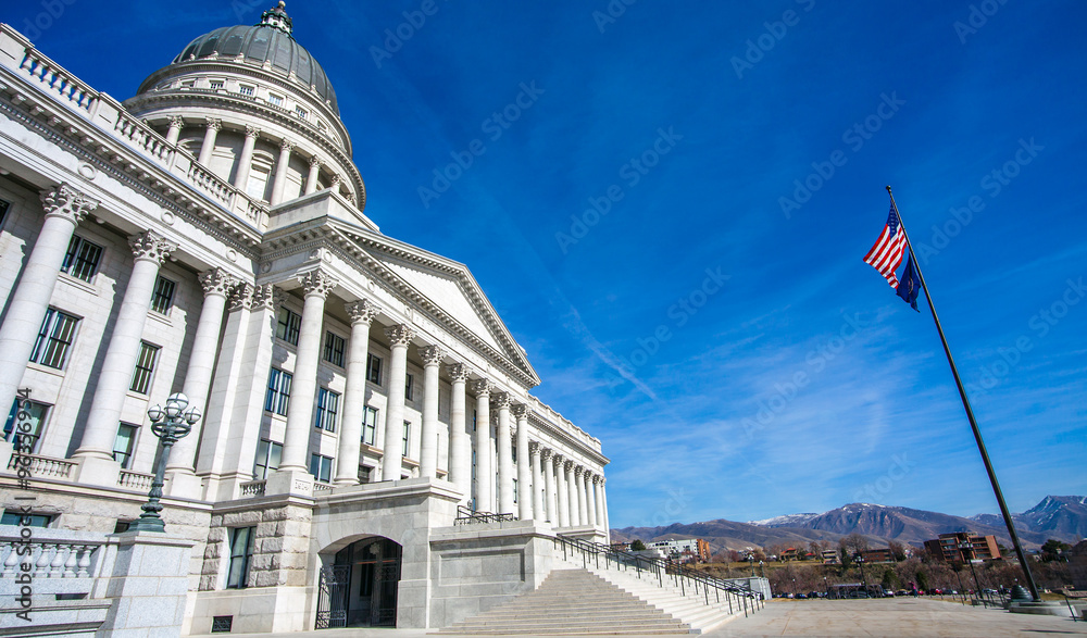 Obraz premium Capitol in Salt Lake City Utah