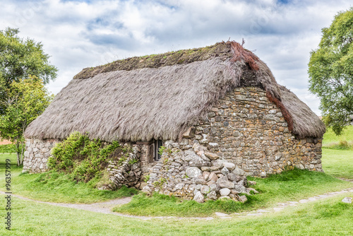 altes schottisches Steinhaus