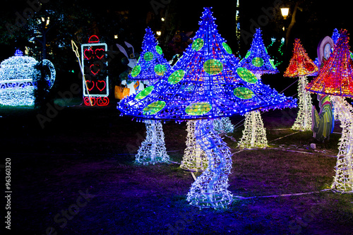 Fotografia Mushrooms of Lights in Salerno for Artist Light event