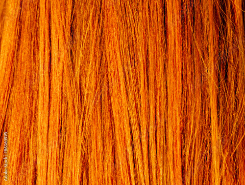 Red Hair Texture Macro