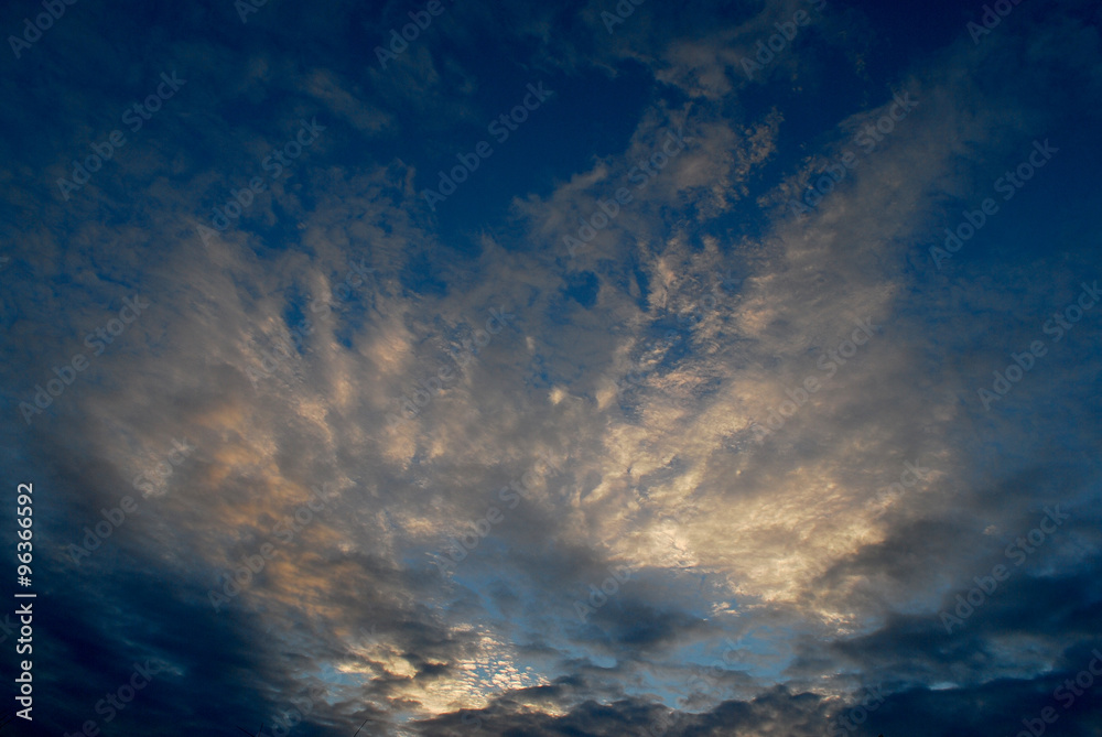 Obraz premium cirrocumulus clouds