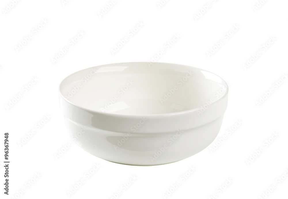 Empty white bowl Empty white bowl