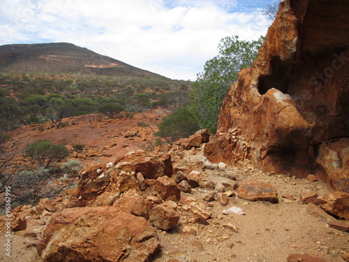 mount augustus, western australia photo