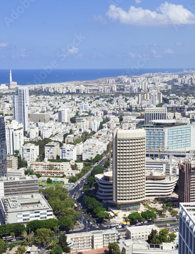 Tel Aviv Cityscape At Day