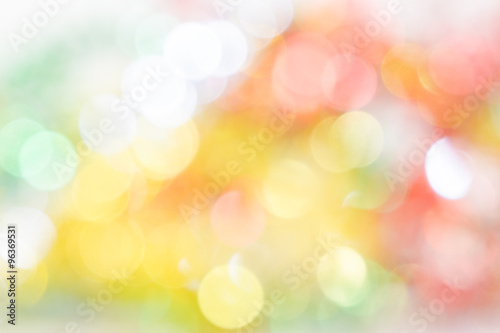 Abstract background with colorful bokeh background © Sirichai Puangsuwan