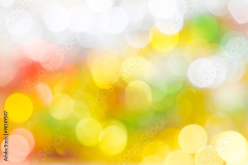 Abstract background with colorful bokeh background