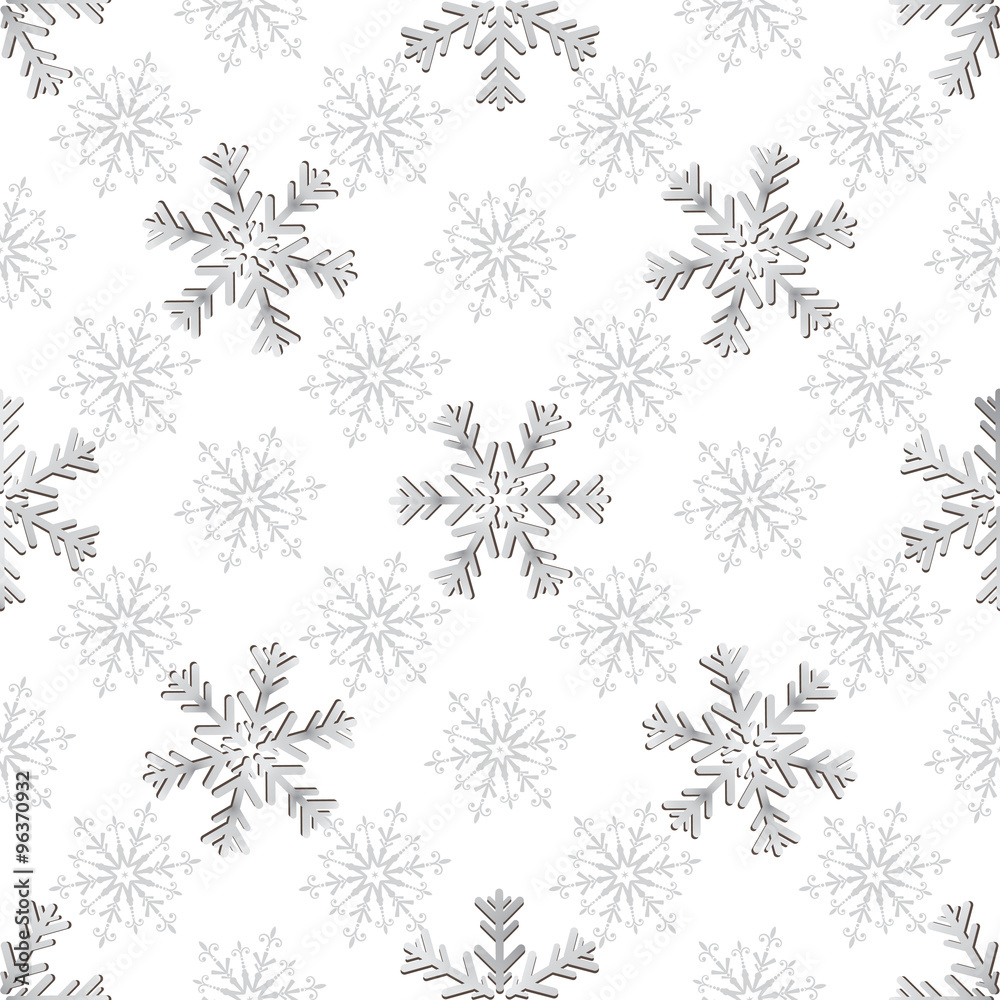 Seamless silvery christmas pattern Seamless silvery christmas pattern