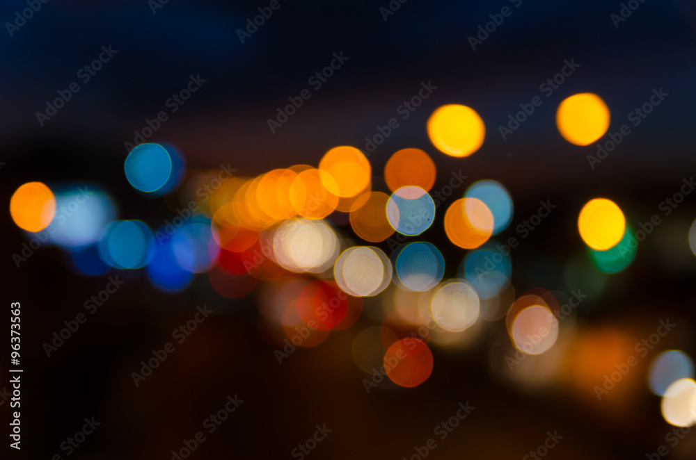 abstract blur light bokeh