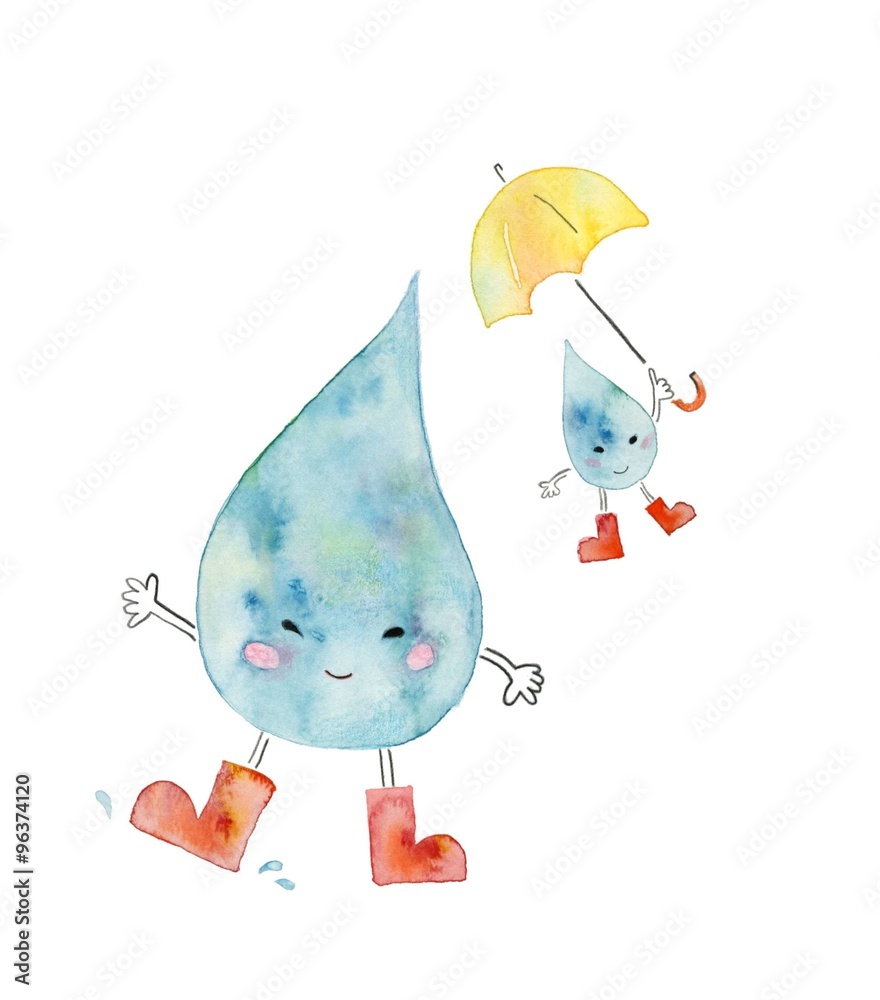 雨しずく 雨しずく