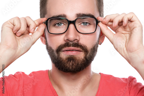 Man in eyeglasses