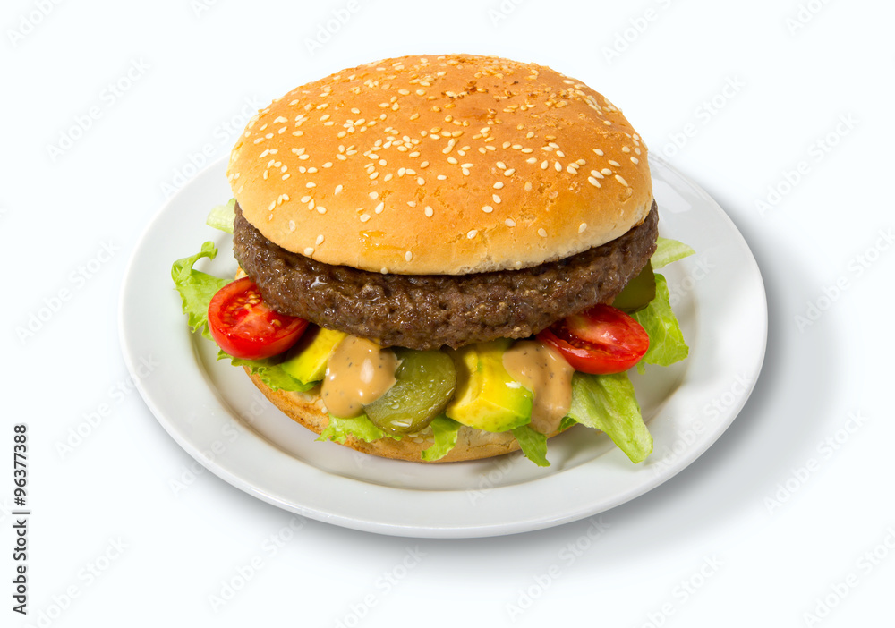 Burger, exotisch Burger, exotisch