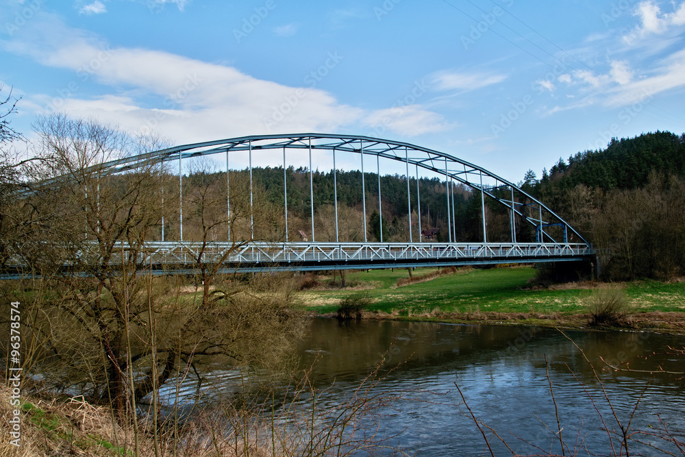 Obraz premium Truss bridge
