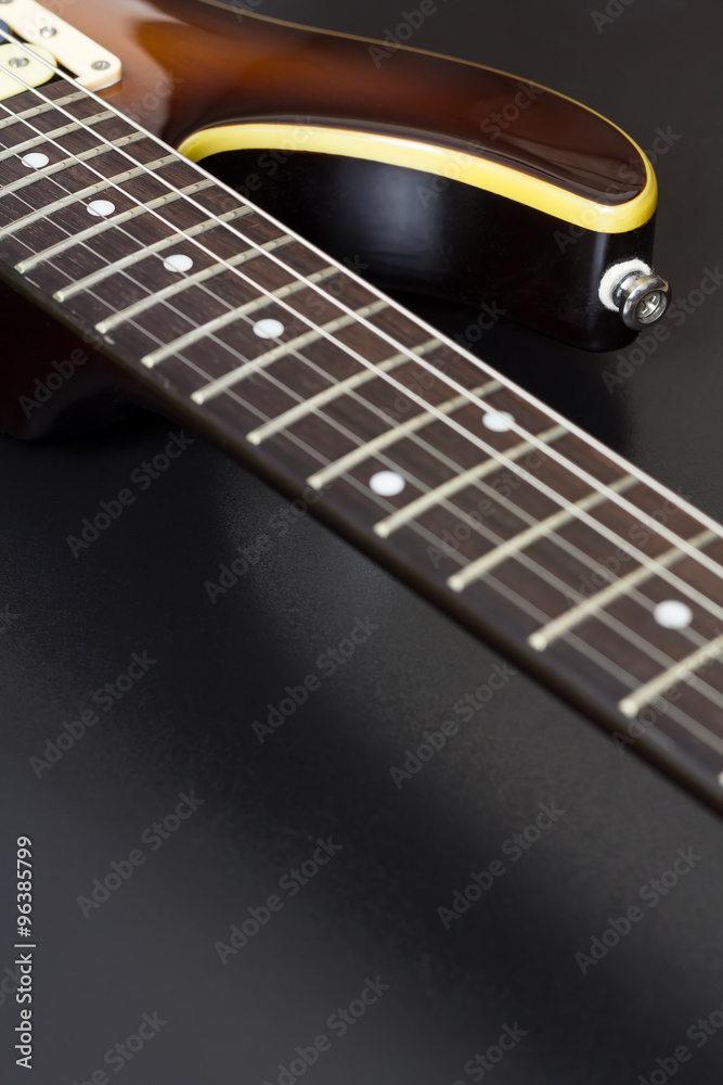 Fototapeta premium Electric Guitar Closeup