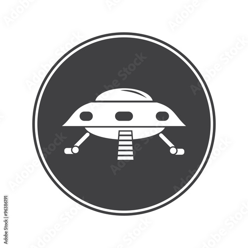 Alient ship icon