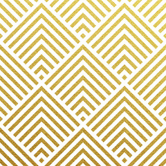 Fototapete Goldene abstrakte geometrische Muster Goldenes Vektormuster geometrisch elegant  © Ron Dale
