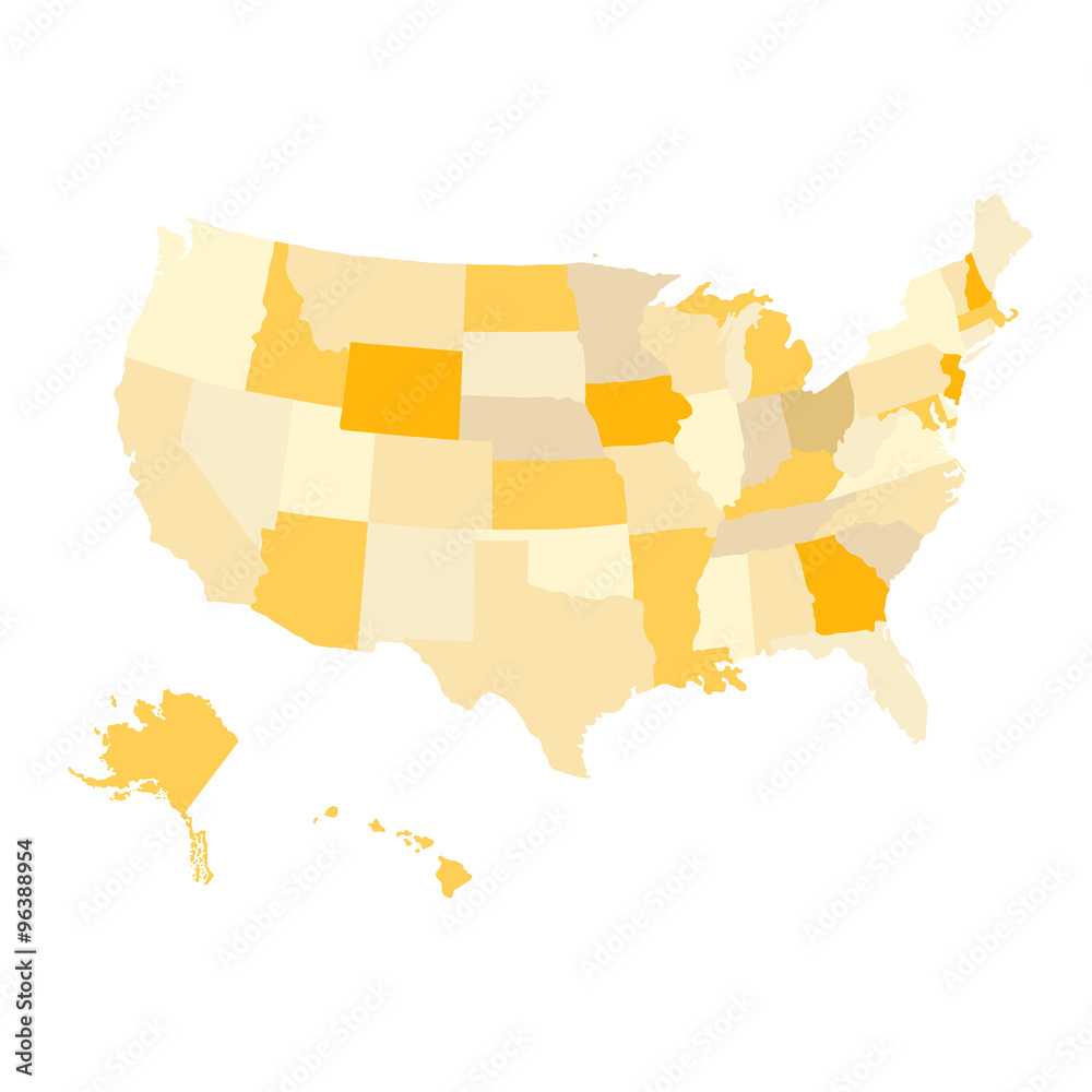 Regions map of United States of - 1000 F 96388954 1inqOa0VkrlNvwvBUMi3NbrjwfFkHeT8 