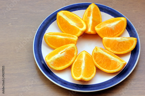 orange segments