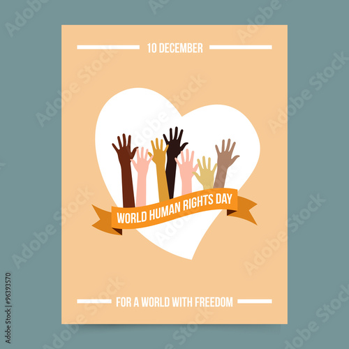 World human rights day template