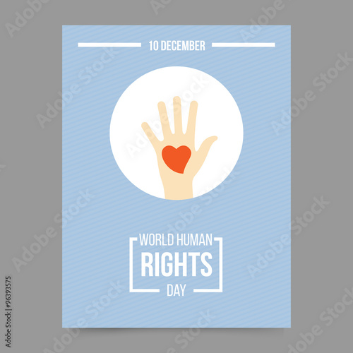 World human rights day template