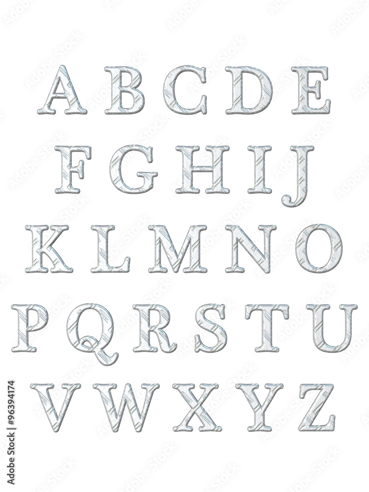 Alphabet letters 3D Alphabet letters 3D