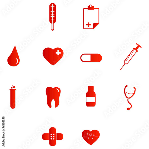 Medizin Icons