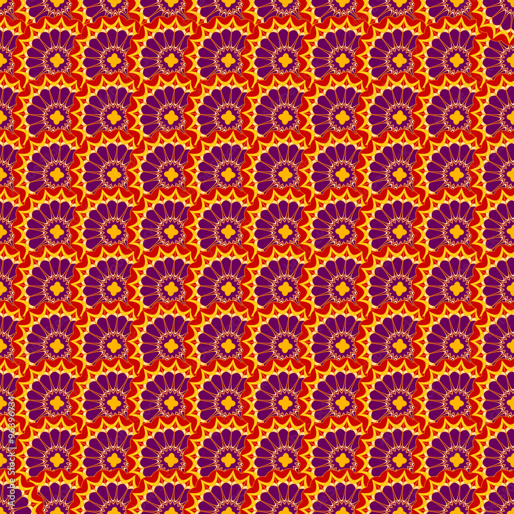 Seamless repeating floral pattern.Vector Seamless repeating floral pattern.Vector