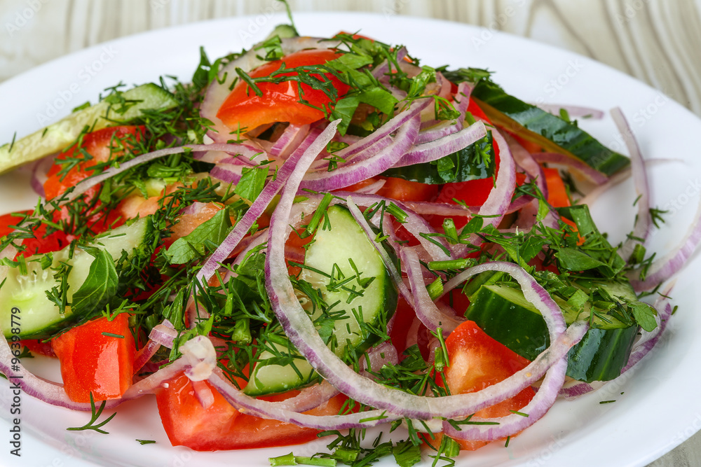 Vegetable salad Vegetable salad