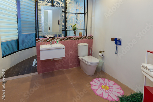 Modern styles of bathroom