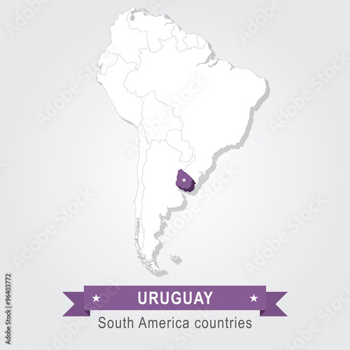 Uruguay. All the countries of South America.