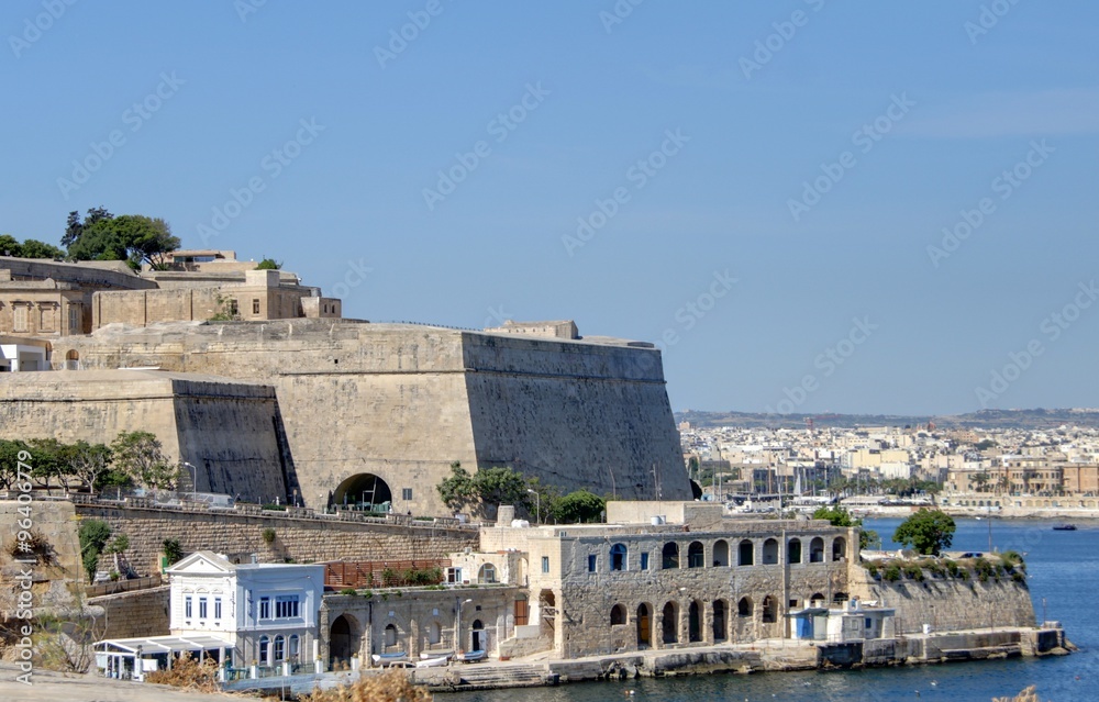 La Valette, capitale de l'île de Malte
