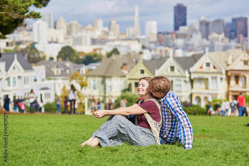 Photography Young couple in San Francisco, California, USA