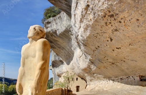 Canvastavla chateaux le long de la vallée de la Dordogne