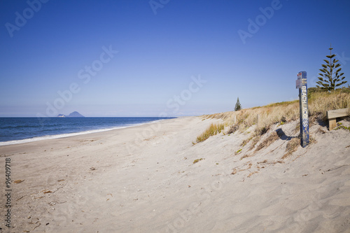 Bay of Plenty beach, New Zealand  photo