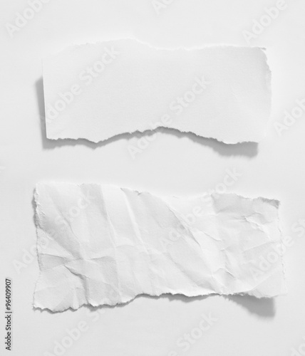 Hole and ripped in paper background