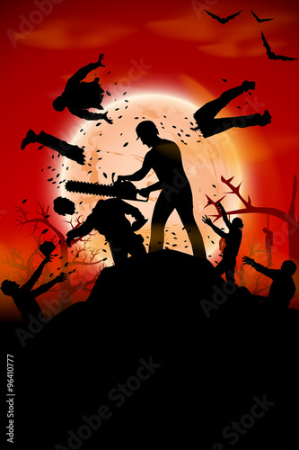 picture of zombie saw