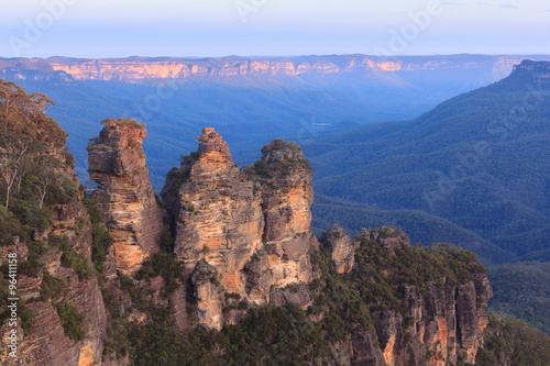 Three sister rock, Blue mountain national park, Australia. © Pawinee