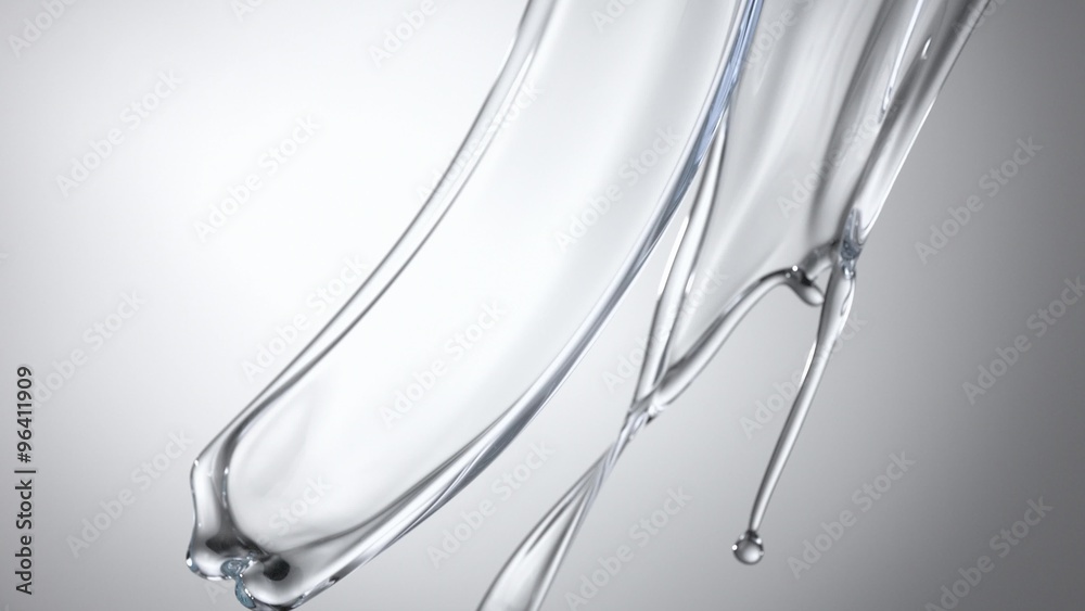 Pouring oil and making splashes. Shot with high speed camera, phantom flex 4K. Slow Motion.