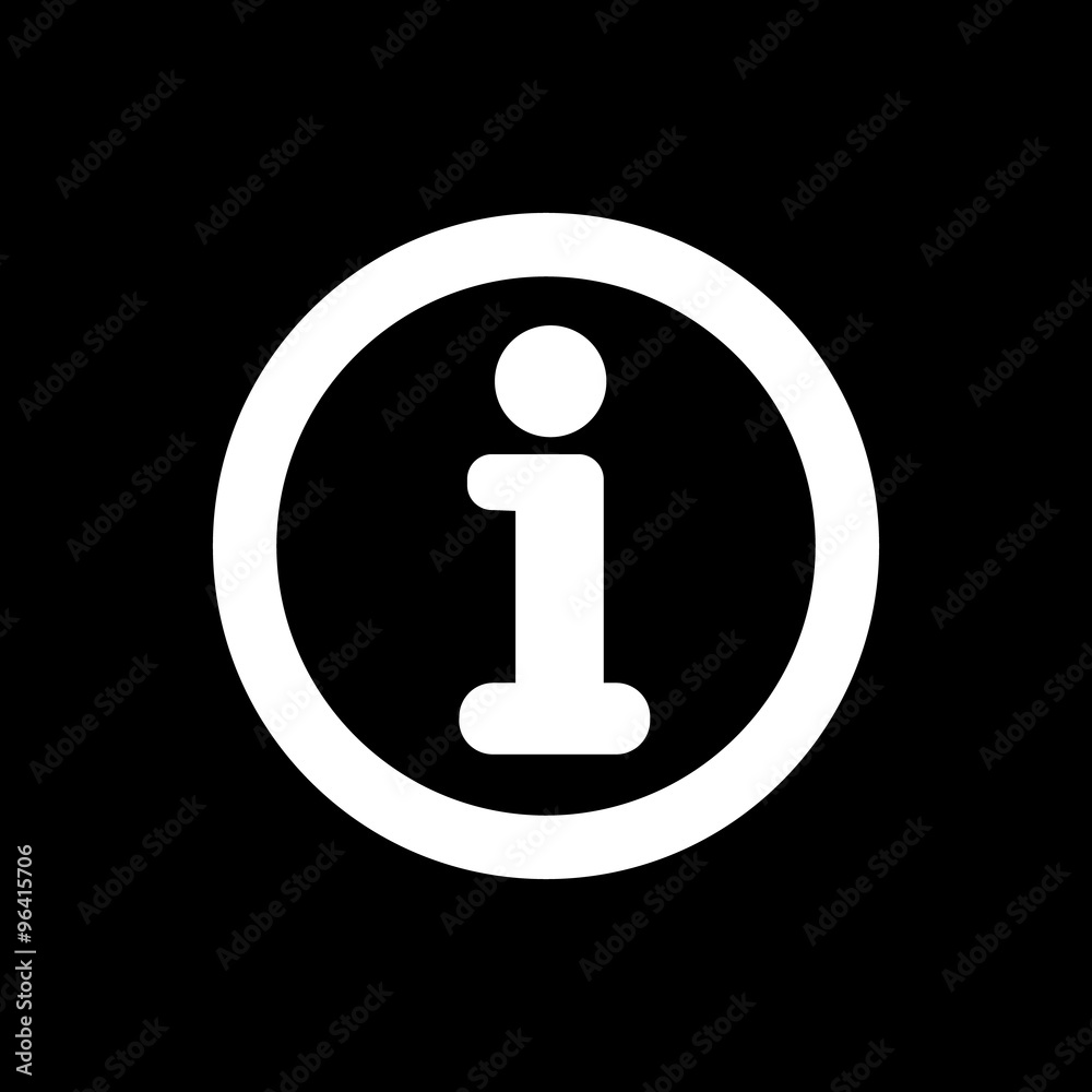 The information icon. Info and faq symbol. Flat The information icon. Info and faq symbol. Flat
