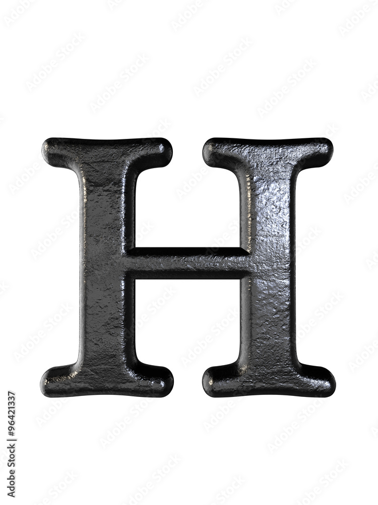 Alphabet letters 3D