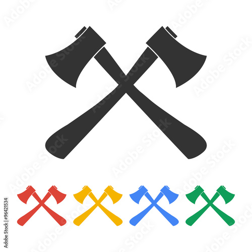 The ax icon. Axe symbol.